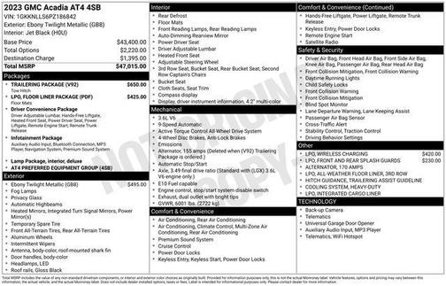 2023 GMC Acadia AWD AT4