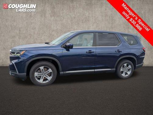 Purple 2023 Honda Pilot 2WD EX-L 8 Passenger