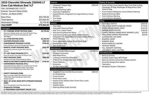 2025 Chevrolet Silverado 2500 LT