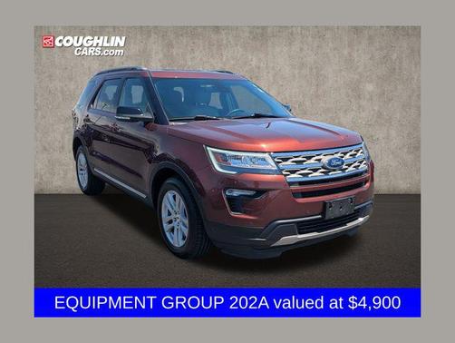 Cinnamon Glaze Metallic 2018 Ford Explorer XLT