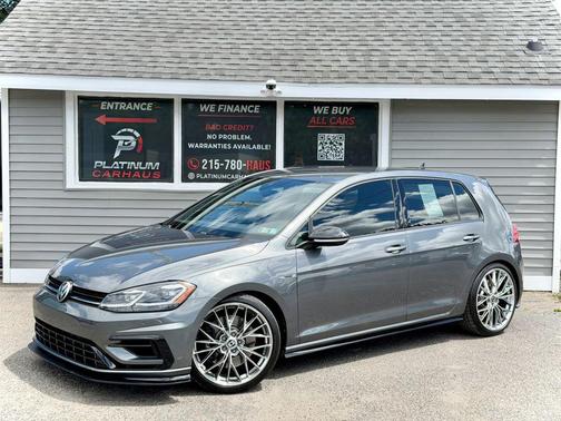 Indium Gray Metallic 2018 Volkswagen Golf R 2.0T DSG