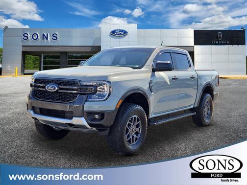 CACTUS GRAY 2024 Ford Ranger XLT Truck