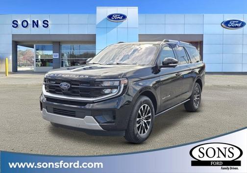AGATE BLACK METALLIC 2025 Ford Expedition PLATINUM