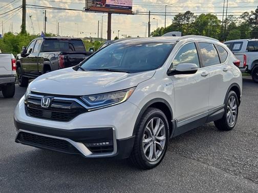 White 2021 Honda CR-V TOURING
