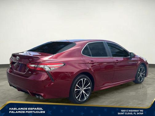 Ruby Flare Pearl 2018 Toyota Camry SE