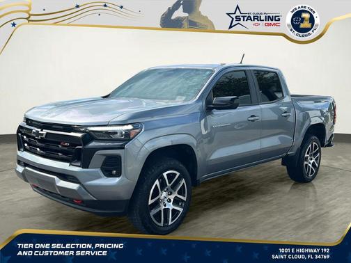 Sterling Gray Metallic 2024 Chevrolet Colorado Z71