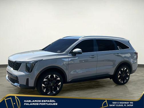 Wolf Gray 2025 Kia Sorento EX