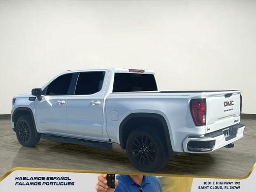 Summit White 2025 GMC Sierra 1500 Elevation