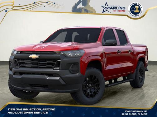 Radiant Red Tintcoat 2026 Chevrolet Colorado WT