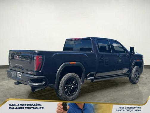 Titanium Rush Metallic 2025 GMC Sierra 2500 AT4