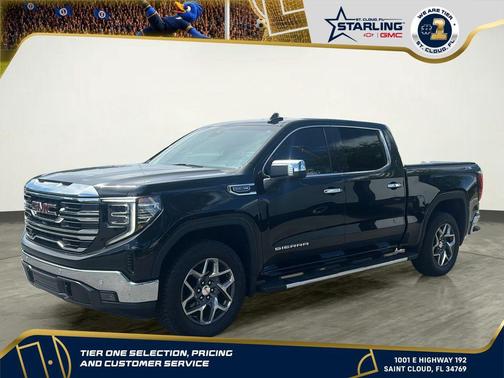 Onyx Black 2022 GMC Sierra 1500 SLT