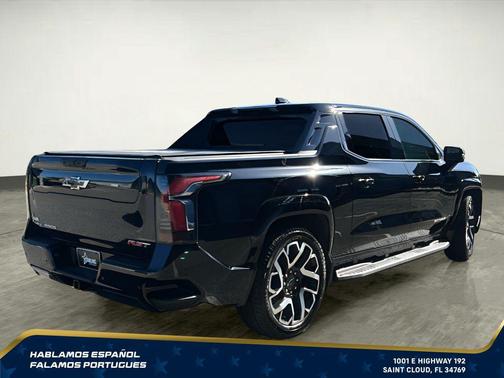 Black 2025 Chevrolet Silverado EV RST