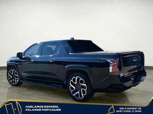 Black 2025 Chevrolet Silverado EV RST