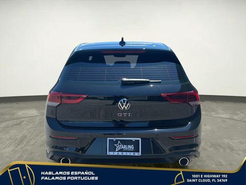 Mythos Black Metallic 2025 Volkswagen Golf GTI 2.0T S DSG