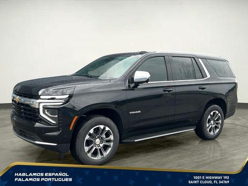 Black 2026 Chevrolet Tahoe LS