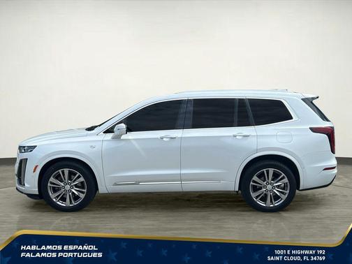 Crystal White Tricoat 2023 Cadillac XT6 Premium Luxury FWD