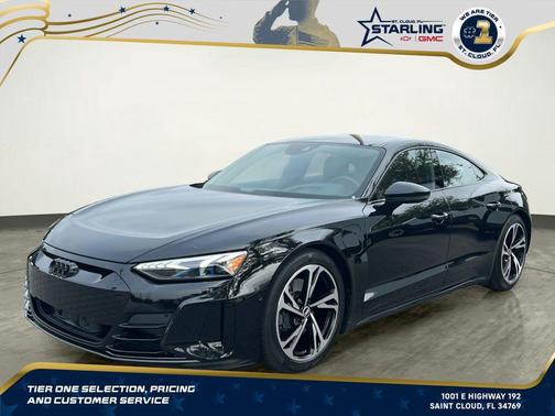 Mythos Black Metallic 2022 Audi e-tron GT Prestige