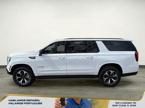Summit White 2026 GMC Yukon XL 4WD AT4