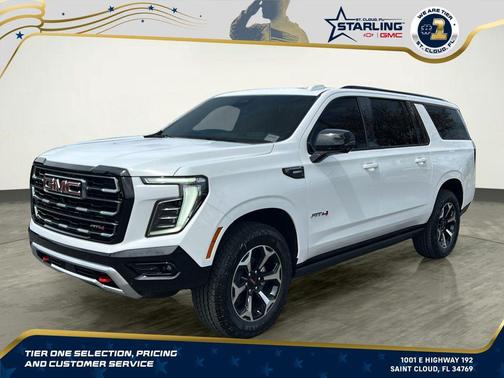 Summit White 2026 GMC Yukon XL 4WD AT4