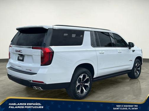 Summit White 2026 GMC Yukon XL 4WD AT4