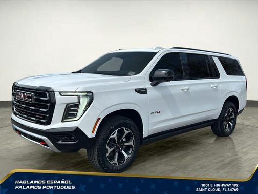 Summit White 2026 GMC Yukon XL 4WD AT4
