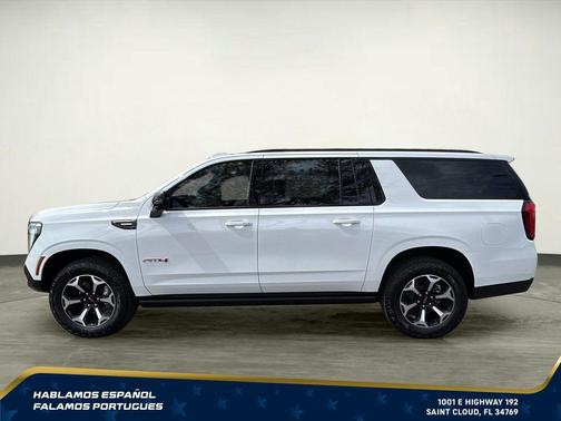 Summit White 2026 GMC Yukon XL 4WD AT4