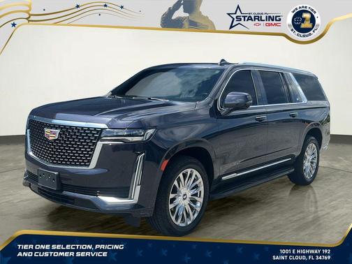 Galactic Gray Metallic 2022 Cadillac Escalade ESV Premium Luxury