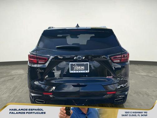 Black 2023 Chevrolet Blazer RS