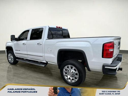 White Frost Tricoat 2019 GMC Sierra 2500 Denali