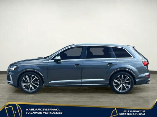 Daytona Gray Pearl Effect 2022 Audi SQ7 4.0T Prestige