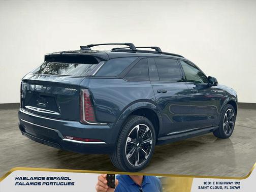 Deep Space Metallic 2025 Cadillac Escalade IQ Sport 1