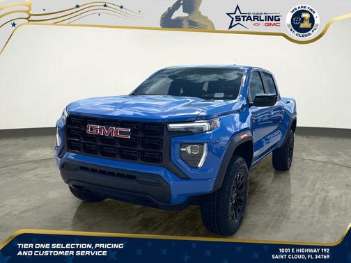Rapids Metallic 2026 GMC Canyon Elevation
