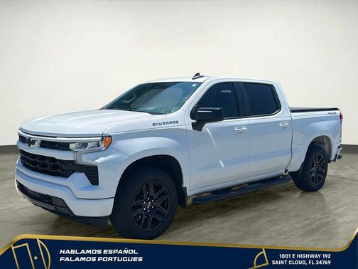 Summit White 2023 Chevrolet Silverado 1500 RST
