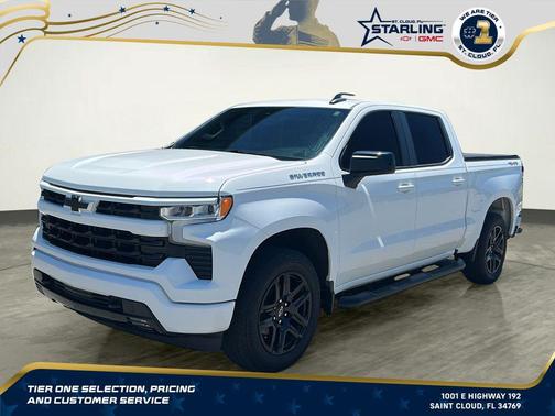 Summit White 2023 Chevrolet Silverado 1500 RST