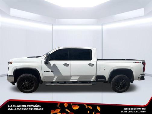 Summit White 2025 Chevrolet Silverado 2500 LTZ