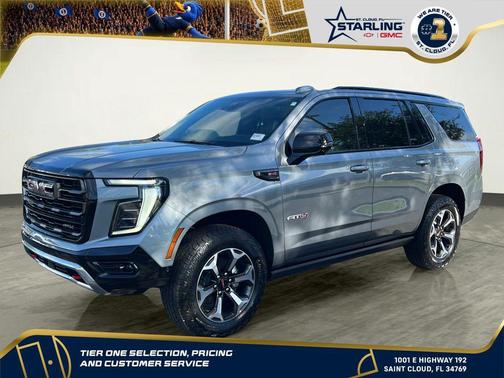 Sterling Metallic 2026 GMC Yukon 4WD AT4 Ultimate