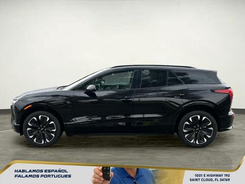 Black 2025 Chevrolet Blazer EV AWD RS