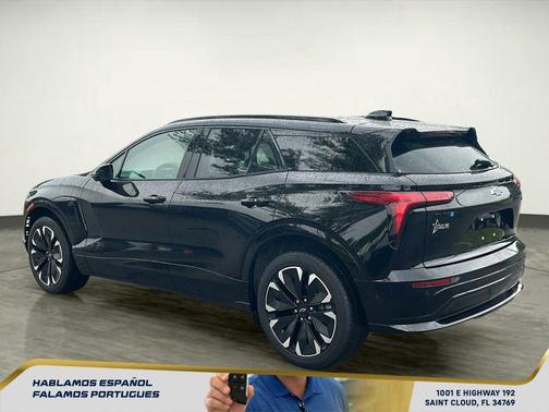 Black 2025 Chevrolet Blazer EV AWD RS