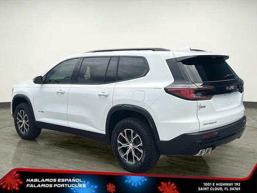 Summit White 2026 GMC Acadia AT4 AWD