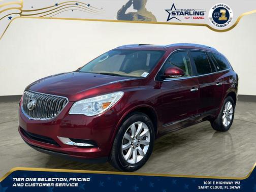 Crimson Red Tintcoat 2017 Buick Enclave Premium