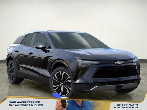 Black 2025 Chevrolet Blazer EV eAWD LT