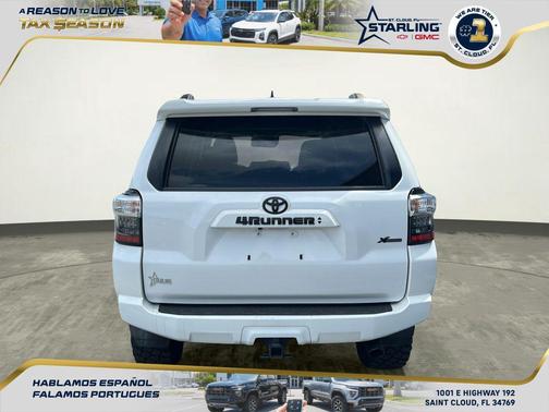 White 2022 Toyota 4Runner SR5 Premium