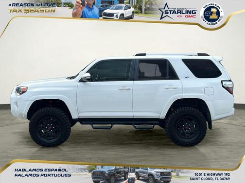 White 2022 Toyota 4Runner SR5 Premium