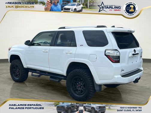 White 2022 Toyota 4Runner SR5 Premium