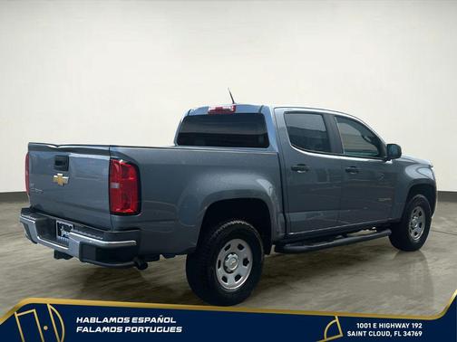 Satin Steel Metallic 2020 Chevrolet Colorado WT