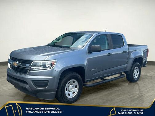 Satin Steel Metallic 2020 Chevrolet Colorado WT