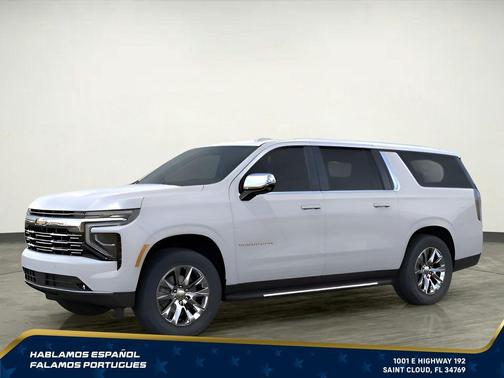 Polar White Tricoat 2026 Chevrolet Suburban Premier