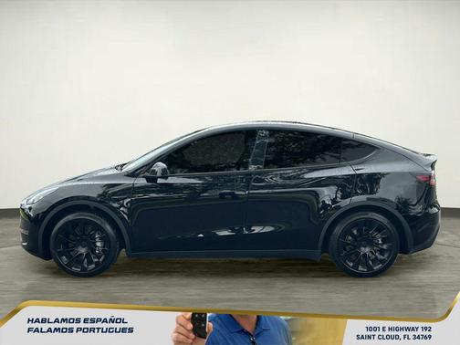 Solid Black 2023 Tesla Model Y Long Range Dual Motor All-Wheel Drive