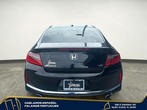 Crystal Black Pearl 2017 Honda Accord EX-L w/Navigation & Honda Sensing
