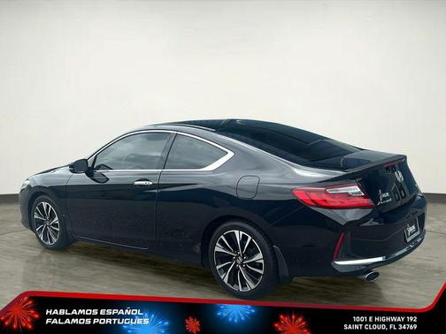Crystal Black Pearl 2017 Honda Accord EX-L w/Navigation & Honda Sensing